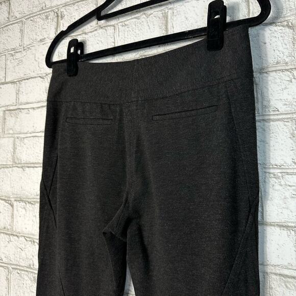 Diane von Furstenberg Gray Pants Slim Trousers Stretch Viscose Charcoal 6 - Picture 3 of 8